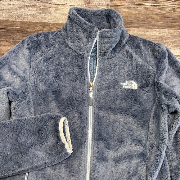TNF The North Face Blue Womens S Plush Fleece Teddy Hikercore Osito Jacket - Picture 2 of 8
